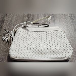 Elegant White Crossbody Bag